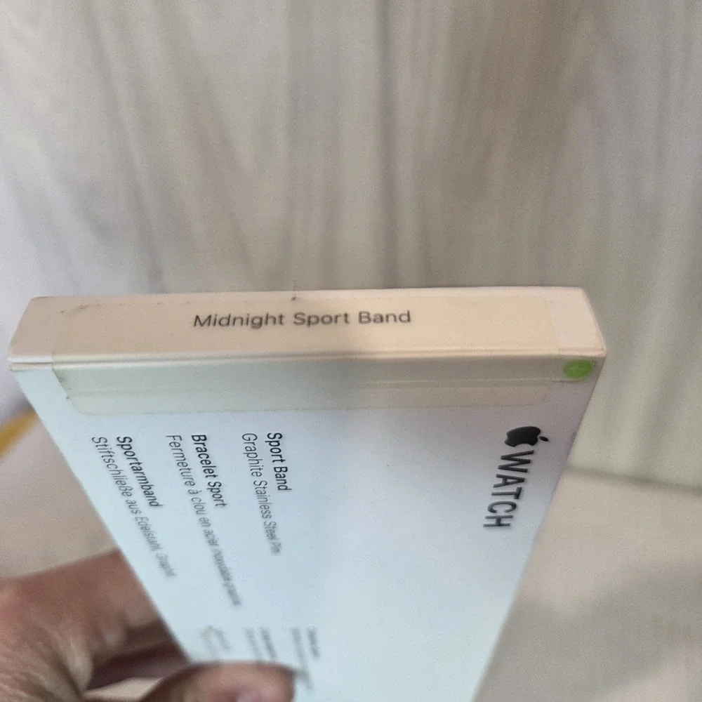 Apple Watch Midnight Sport Band 45MM M/L NEW